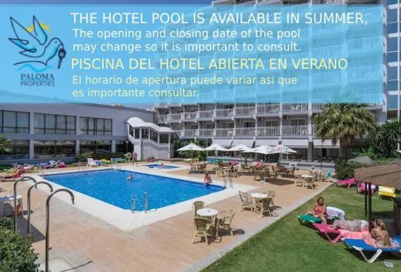 Benalroma Spacious Apartment 50 Mt From The Beach بينالماذينا المظهر الخارجي الصورة